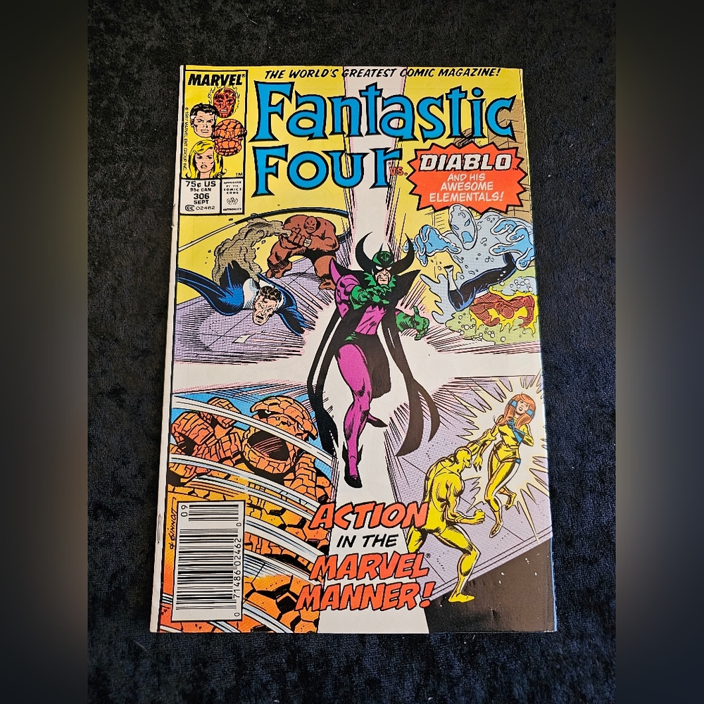 Marvel Fantastic Four Vol 1 #306, 1987